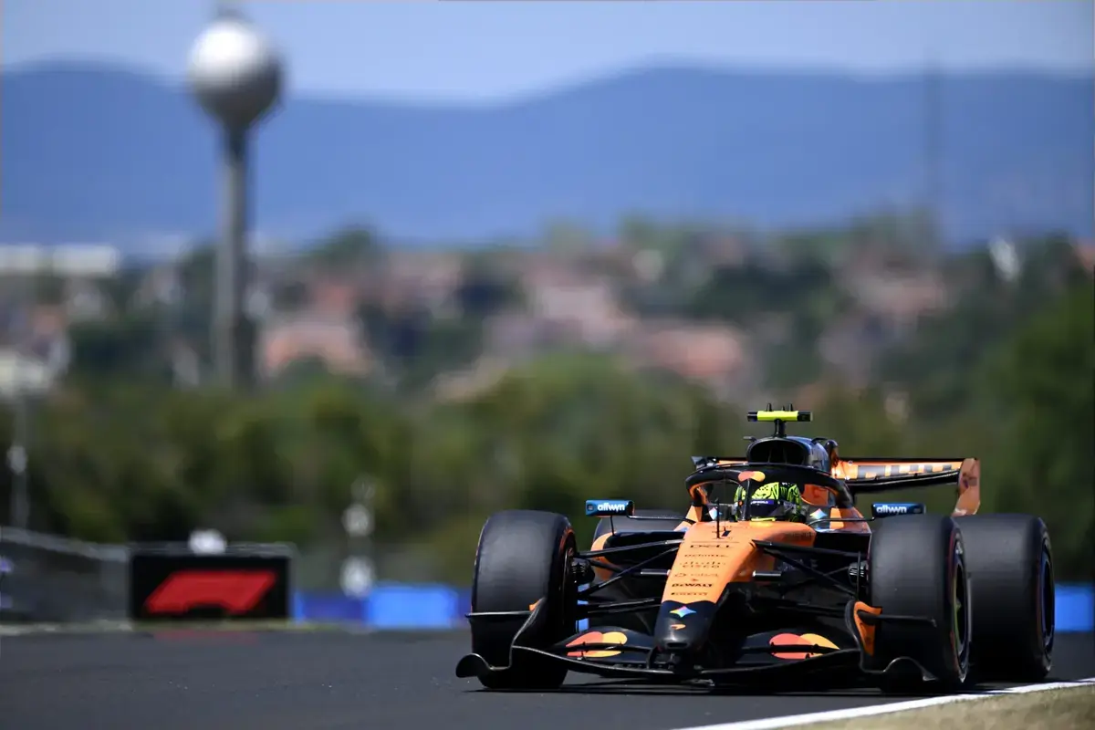 Norris pakt pole in Hongarije, Hamilton net verslagen met 0,012 seconde