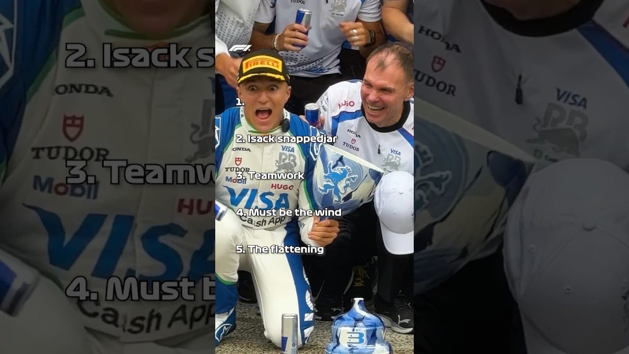 When F1 Trophies Break 😭