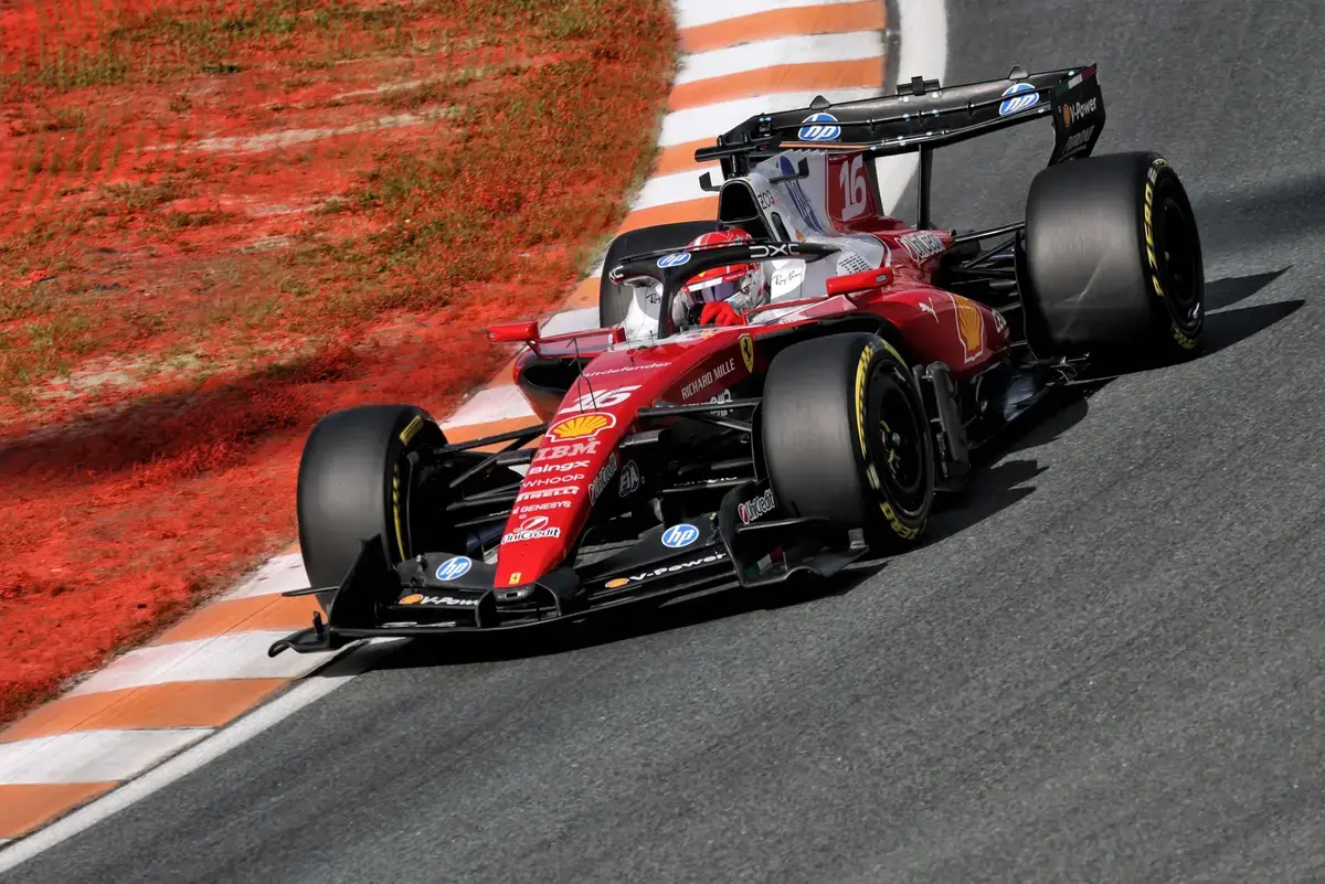 Hamilton en Leclerc reageren tegenovergesteld op Ferrari-balans na sprintkwalificatie Dutch GP