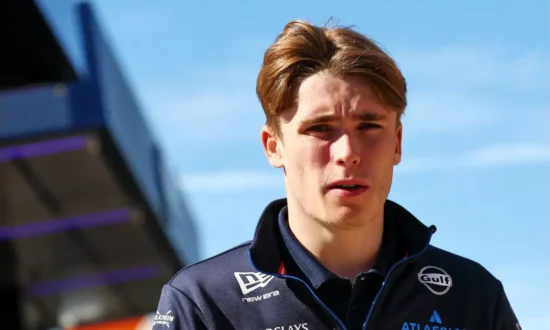 Luke Browning rijdt VT1 in Monza met Albons Williams FW48