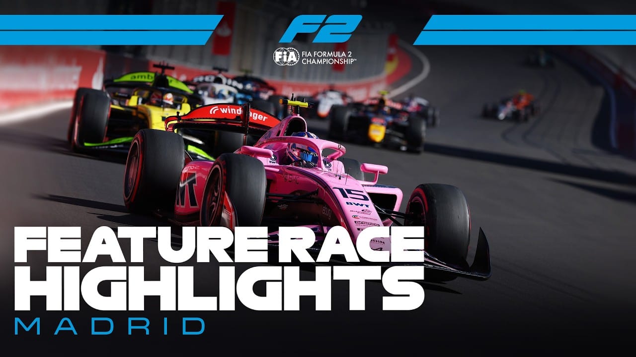 F2 Feature Race Highlights | 2026 Spanish Grand Prix