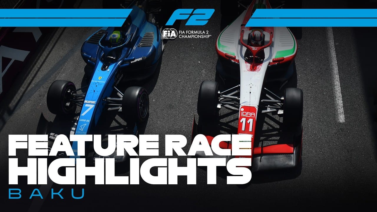 F2 Feature Race 2 Highlights | 2026 Azerbaijan Grand Prix