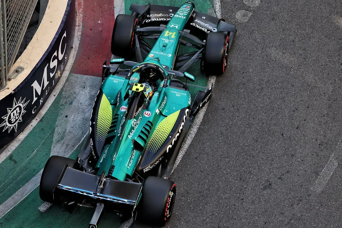 Alonso en Stroll vallen allebei uit in Azerbeidzjan GP, vierde dubbele DNF voor Aston Martin