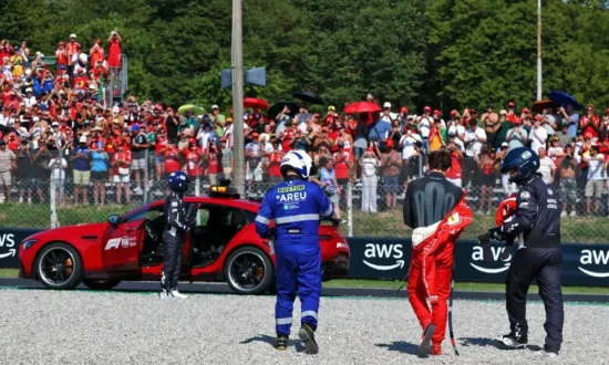 Leclerc na crash op Monza: ‘Dat we te ver gingen, is waar’