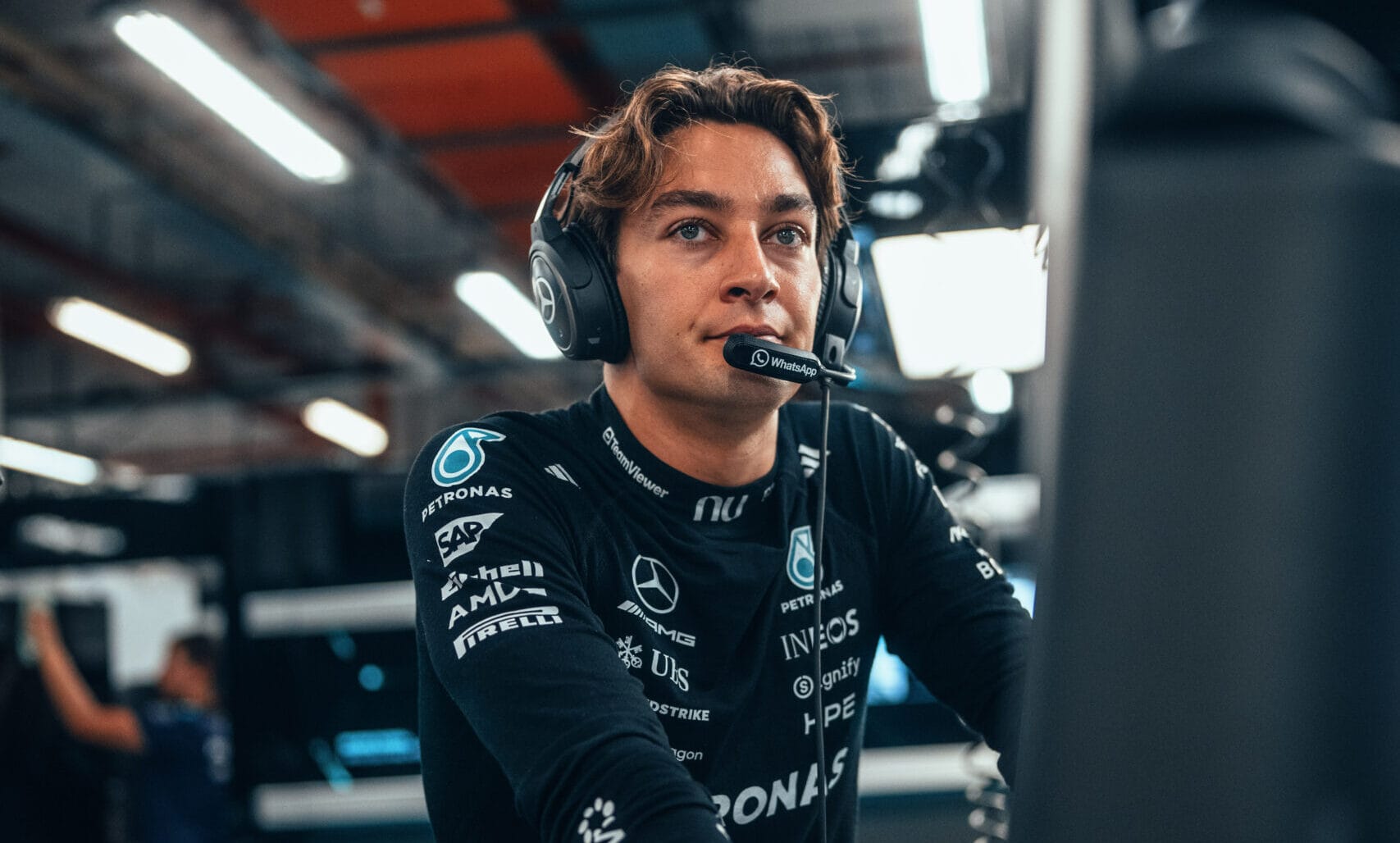 Mercedes bouwt de W17 van Russell na zijn crash in Singapore op met gebruikte onderdelen