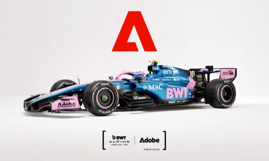Adobe kiest Alpine voor zijn eerste Formule 1-deal