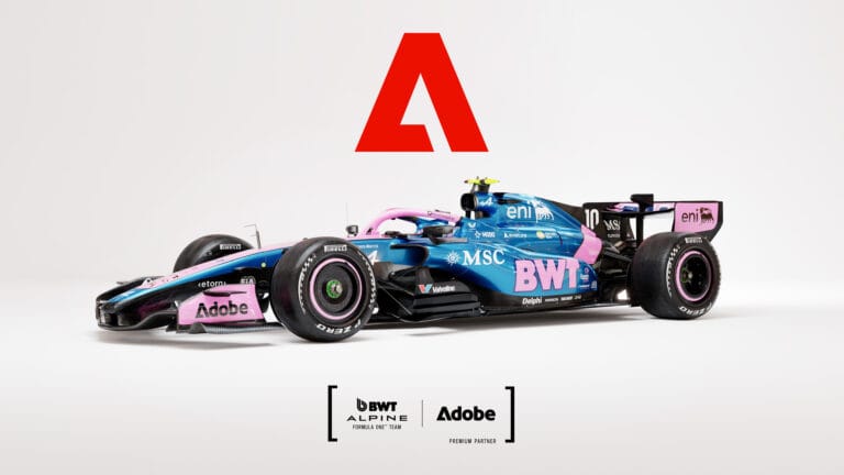 Adobe kiest Alpine voor zijn eerste Formule 1-deal