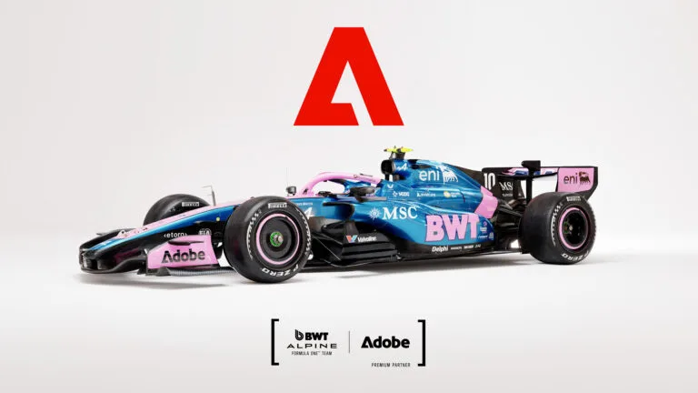 Adobe kiest Alpine voor zijn eerste Formule 1-deal