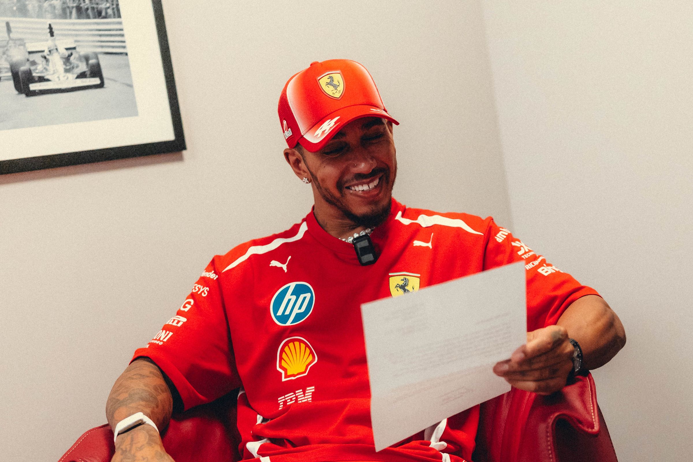 Hamilton weet niet waarom zijn Ferrari in Mexico-Stad stilviel in de tweede training