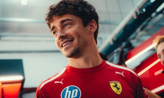 Ferrari deelt beelden van social media-overname door Hamilton en Leclerc
