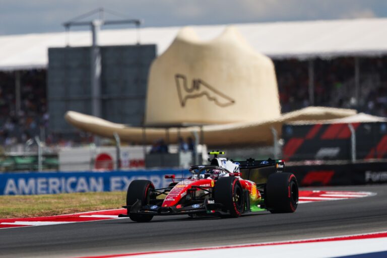 Twaalf clicks te weinig voorvleugel kostte Hamilton het podium in Austin
