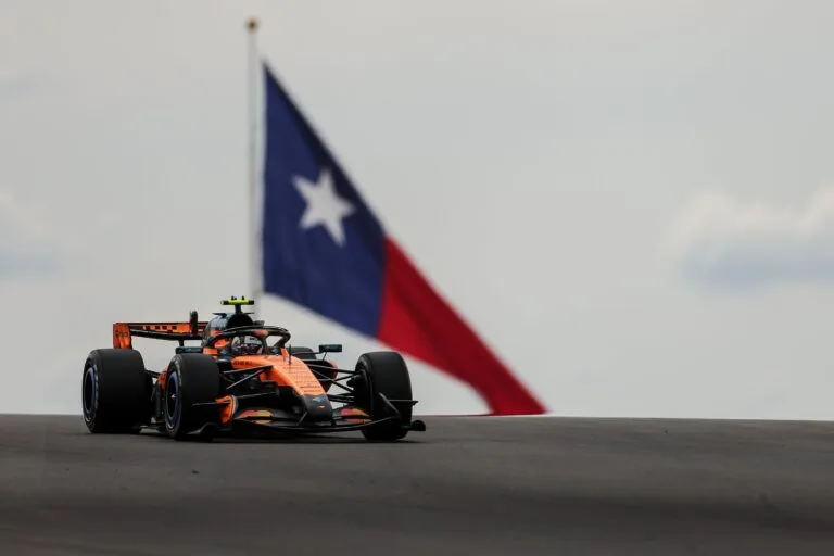 Norris reed lang tweede in Austin en eindigde als vijfde