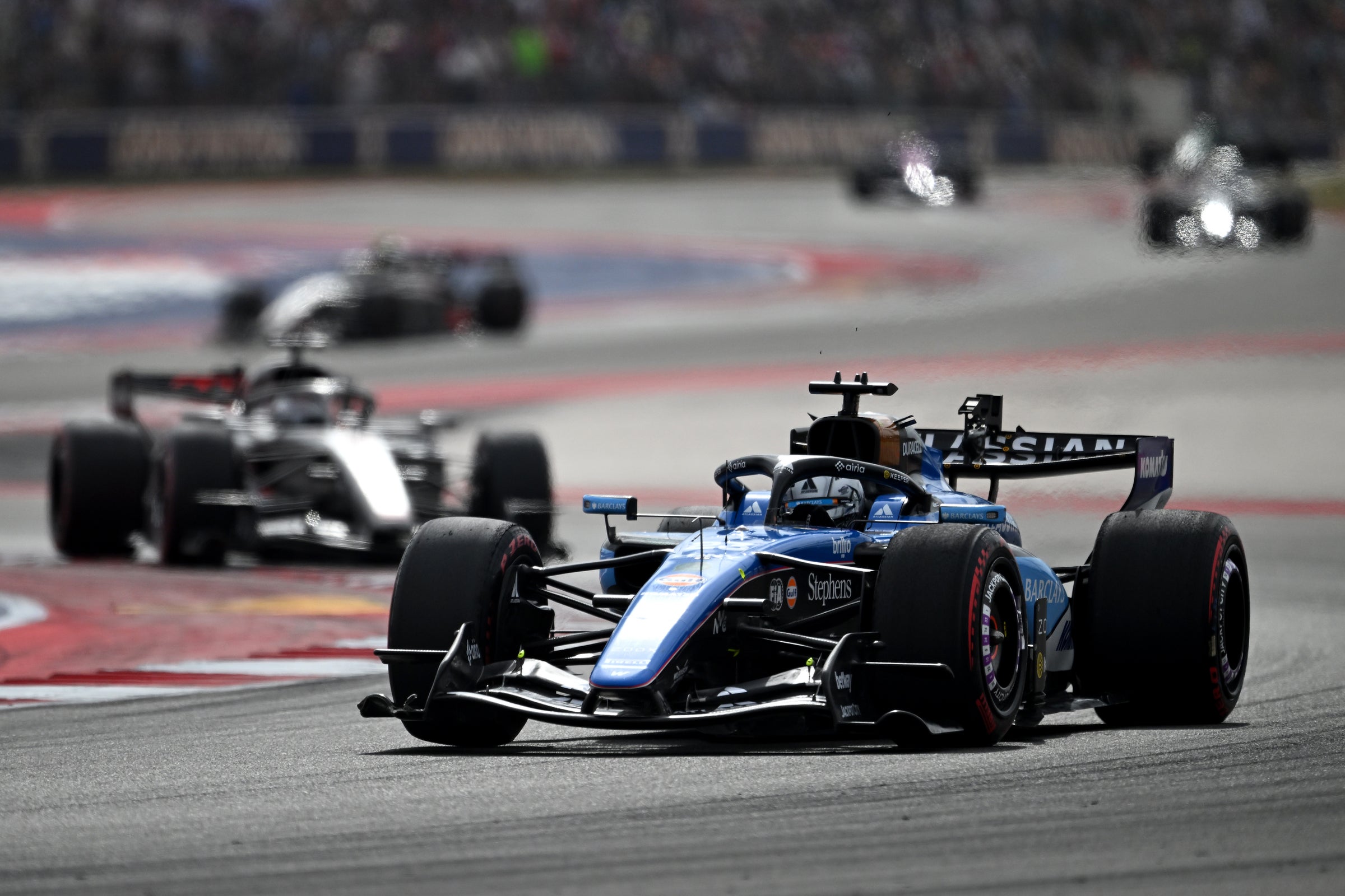 Browning neemt in Mexico de Williams van Albon over in de eerste training
